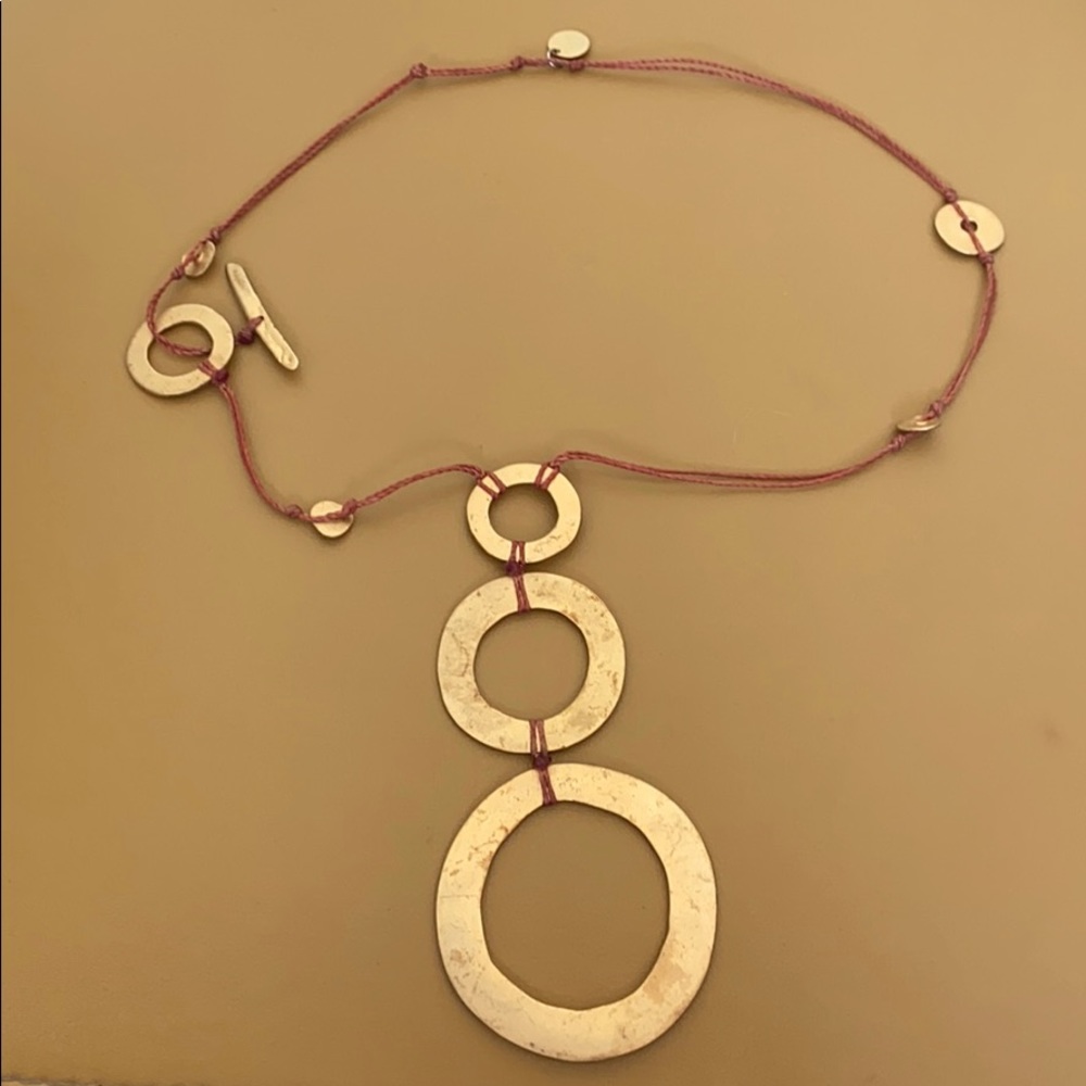3/$20 ΠΜ Gold circle necklace